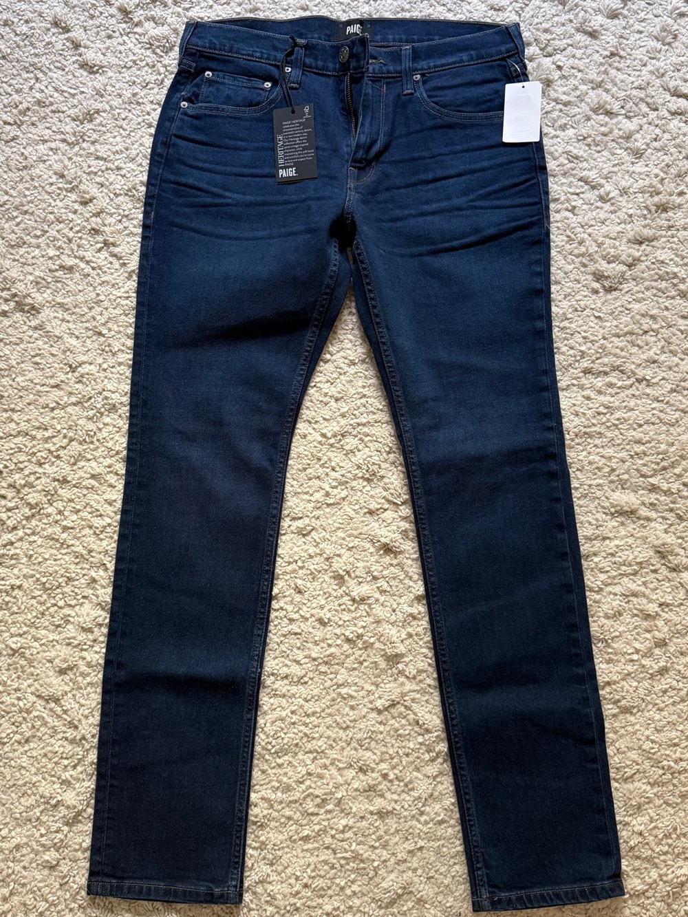 PAIGE Lennox Slim Straight Jeans (Brenigan)